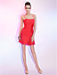  Trumpet/Mermaid Spaghetti Straps Short/Mini Chiffon Cocktail Dress