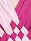  ts entrelaçadas vestido de chiffon