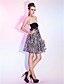  DEVON - Vestido de Cóctel de Gasa