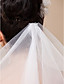  Gorgeous 1 Layer Waltz Length Wedding Veil
