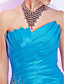  Sheath/Column Strapless Short/Mini Taffeta Cocktail Dress