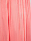  Sheath/Column Halter Court Train Chiffon Evening Dress