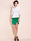  TS Ruffle Neckline 3/4 Sleeve Blouse Shirt