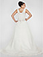  ARIENE - Robe de Mariée Organza (Taille grande)