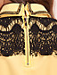  ts Hand-Perlen Spitzenbluse Shirt