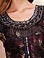  TS Chain Tassel Embellished Mesh Bodycon Dress (More Colors)