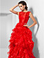  robe de bal bijou-parole longueur organza robe de soirée inspirée par Claire Danes à oscar