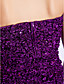  A-line Strapless Short/Mini Satin Cocktail Dress With Pick-up Skirt And Bow
