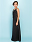  Trumpet/Mermaid Spaghetti Straps Floor-length Satin Junior Bridesmaid Dress