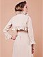  Long Sleeve Satin Special Occasion Jacket/Wedding Wrap(More Colors)