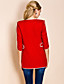  TS Contrast Color High Shoulder Cardigan