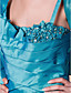  Sheath/Column Straps Knee-length Polyester Mother of the Bride Dress With A Wrap