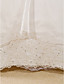  vestido de bola uno capilla de tren vestido de boda del organza del hombro