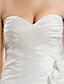  Ball Gown Sweetheart  Chapel Train Taffeta  Wedding Dress With A Wrap