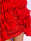  A-line Sweetheart Short/Mini Chiffon And Stretch Satin Cocktail Dress