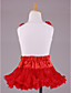  Flowers Tops With Matching PettiDress Set Chiffon Flower Girl Dress