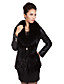  Charming Long Sleeve Fox Fur Collar Mink Fur Bottom Hem Evening/Casual Lambskin Leather Jacket