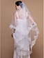  One-tier Chapel Wedding Veils With Scalloped/Lace Applique Edge (More Colors)