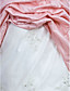  Ball Gown Strapless Court Train Taffeta Organza Evening Dress