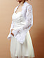 Exquisite Long Bell Sleeve Lace Wedding/Evening Jacket/Wrap (More Colors)