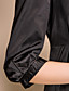  TS Beads Round Neck Half Sleeve Trench Coat