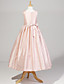  Sweet Sleeveless Taffeta Wedding/Party Flower Girl Dress With Bow