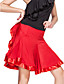  vêtements de danse de salon viscose spectacle de danse latine jupe pour les dames des couleurs plus