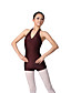  kvinders halterneck bomuld ballet dans unitard