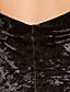  TS VINTAGE Halter Backless Velvet Bodycon Dress