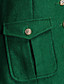  TS Military Style Metal Button Tweed Coat