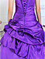  Ball Gown Sweetheart Floor-length Taffeta Evening Dress