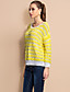  ts Streifen Langarm Pullover Pullover (zwei Farben)