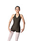  kvinders halterneck bomuld ballet dans unitard