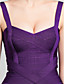  Sheath/Column Straps|Sweetheart Short/Mini Rayon Bandage Dress