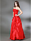  A-line Sweetheart Floor-length Taffeta Evening/Prom Dress