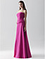  TALIA - kjole til brudepige i chiffon og satin