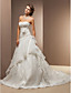  NESS - Vestido de Noiva em Organza e Renda