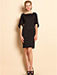  TS Flare Sleeve Bodycon Fishtail Dress