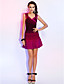  A-line Sweetheart Straps Sleeveless Short/Mini Bandage Dress