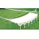 bianco appeso swinging amaca con purfle (hyyp074) (inizio da 10 unità)
