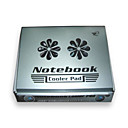 Notebook Cooler Pad with 2 Built-In Fans / Silver (WNB002) (Start From 12 Units)-Free Shipping