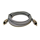 3FT Optical Toslink 8.0mm Cable w/ Metal Fancy Connector (MONO013)