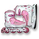 Interfun Rollerblade Youth Adjustable In Line Skates Shoes Sizes US 3-4.5/EU 31-34(PF157.1)