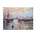 Art Reproduction Oil Painting/Hand Painted on Canvas With Wood Frame (ECJ-034) -Free Shipping