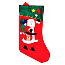 Plush Red Christmas Stocking (SDWZ001)(Start From 300 Units)Free Shipping