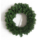 2.7m canadian christmas pino artificiale wreath unlit (sdbg014) (iniziare da 20 unità)-spedizione gratuita