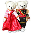 korean officier beer pluche gevuld wit teddy beer (kdx001) (vanaf 20 stuks)-gratis verzending