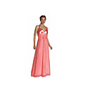 A-Line Halter Floor-length Bridesmaid Dress / Prom Dress (HSX045) (Start From 3 Units) Free Shipping