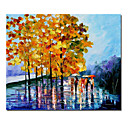 Handmade Oil Painting on Canvas - The Rainy Day 24" x 20" (Start From 20 Units) Free Shipping