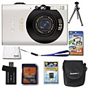 Canon IXUS 85 / PowerShot SD770 IS 10.3MP Digital Camera + 2GB SD Card + Battery + 6 Bonus